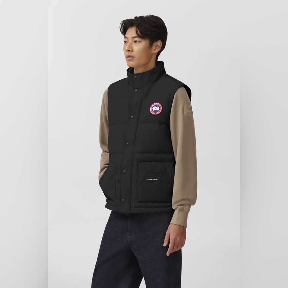 Canada Goode Freestyle Crew Vest brand new logo